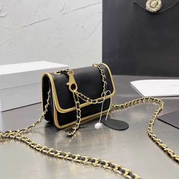 14cm mini flap crossbody designers bags black genuine leather wallets designer women gold-tone metal hardware chain coin purse card holder t
14cm mini flap crossbody designers bags black genuine leather wallets designer women gold-tone metal hardware chain coin purse card holder t