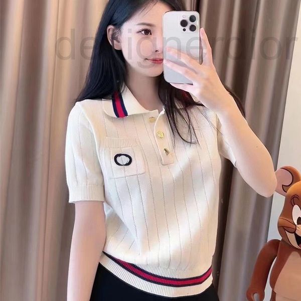 women's sweaters designer double g letter embroidery knitting short sleeve women's summer new t-shirt poio shirt 2022 loose beige, White;black
women's sweaters designer double g letter embroidery knitting short sleeve women's summer new t-shirt poio shirt 2022 loose beige, White;black