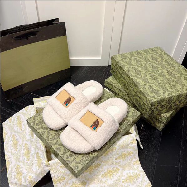 2023 designer women bedroom home slippers fashion warm flat shoes fall winter furry slippers comfortable soft classic sandals size 35-44, Black
2023 designer women bedroom home slippers fashion warm flat shoes fall winter furry slippers comfortable soft classic sandals size 35-44, Black