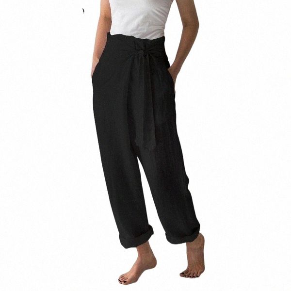 women's pants & capris bandage pants women casual spring autumn solid linen high-waist pocket trousers lady long lugentolo women's, Black;white
women's pants & capris bandage pants women casual spring autumn solid linen high-waist pocket trousers lady long lugentolo women's, Black;white