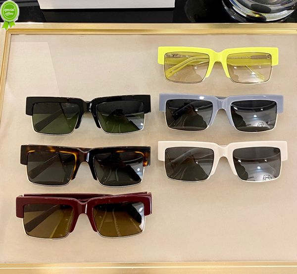 designer brand sunglasses digner for women luxury fashion men 276 style square half frame the runway look summer popular large leg glass uv, White;black
designer brand sunglasses digner for women luxury fashion men 276 style square half frame the runway look summer popular large leg glass uv, White;black