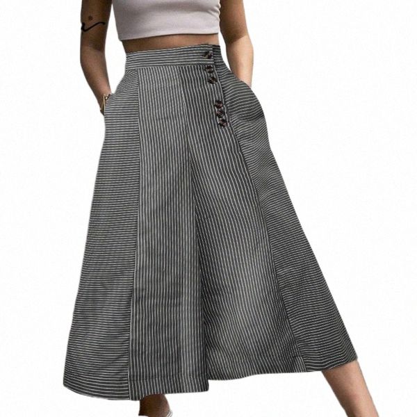 women's pants & capris striped trousers women vintage wide-leg pants 2021 celmia high waist loose casual office pant plus size long pan, Black;white
women's pants & capris striped trousers women vintage wide-leg pants 2021 celmia high waist loose casual office pant plus size long pan, Black;white