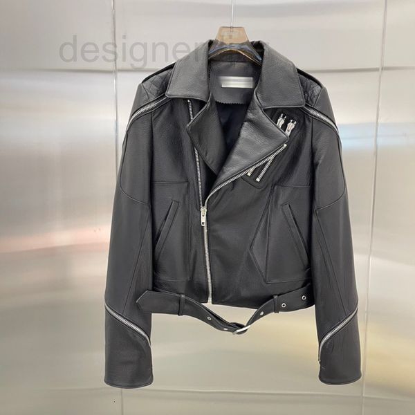 women's leather & faux designer haining 2021 autumn and winter new sheepskin leather jacket slim women's motorcycle suit cr1w, Black
women's leather & faux designer haining 2021 autumn and winter new sheepskin leather jacket slim women's motorcycle suit cr1w, Black
