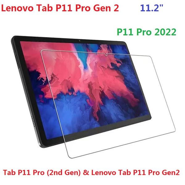 Image of Screen Protector For Lenovo Tab P11 Pro Gen 2 Gen2 Tempered Glass Tablet Protective Film Anti-Scratch