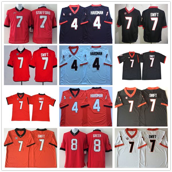 ncaa georgia bulldog football jersey 4 mecole hardman 7 andre swift 8 aj green 3 todd gurley ii stitched jersey, Black
ncaa georgia bulldog football jersey 4 mecole hardman 7 andre swift 8 aj green 3 todd gurley ii stitched jersey, Black