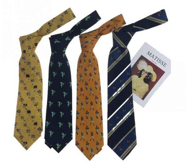 men's tie retro print 9cm cartoon character fashion decoration trend cavalier party casual tie, Blue;purple
men's tie retro print 9cm cartoon character fashion decoration trend cavalier party casual tie, Blue;purple