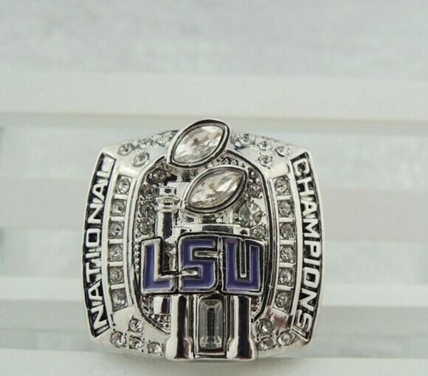 bcs 2007 lsu national championship rings blue enamal crystal silver pleat, Golden;silver
bcs 2007 lsu national championship rings blue enamal crystal silver pleat, Golden;silver