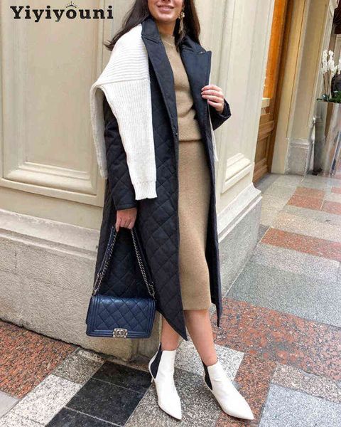 women's down parkas yiyiyouni cotton-liner argyle winter jackets women sashes slim fit thickening long padded parkas female solid casua, Black
women's down parkas yiyiyouni cotton-liner argyle winter jackets women sashes slim fit thickening long padded parkas female solid casua, Black