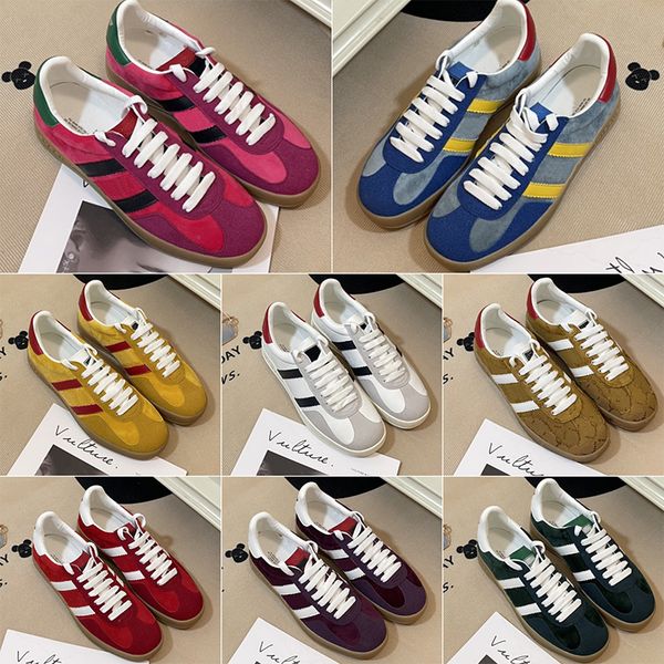 5a sneakers luxury designer canvas shoes mens women gazelle velvet patchwork retro trainers co-branded womens sneaker chaussures embroidered, Black
5a sneakers luxury designer canvas shoes mens women gazelle velvet patchwork retro trainers co-branded womens sneaker chaussures embroidered, Black