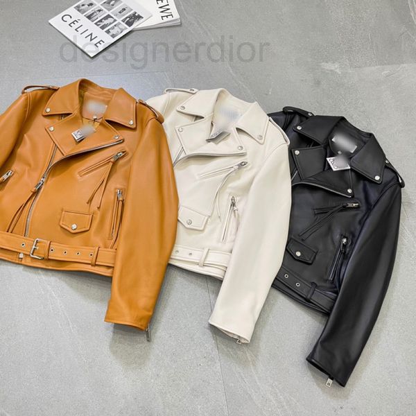 women's leather & faux designer 2021 autumn and winter new sheepskin temperament versatile motorcycle suit short coat women 12aq, Black
women's leather & faux designer 2021 autumn and winter new sheepskin temperament versatile motorcycle suit short coat women 12aq, Black