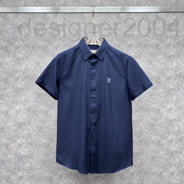 men's casual shirts designer 2022 summer new men's classic tb embroidery solid color shirt business casual no iron short sleeve sv, White;black
men's casual shirts designer 2022 summer new men's classic tb embroidery solid color shirt business casual no iron short sleeve sv, White;black