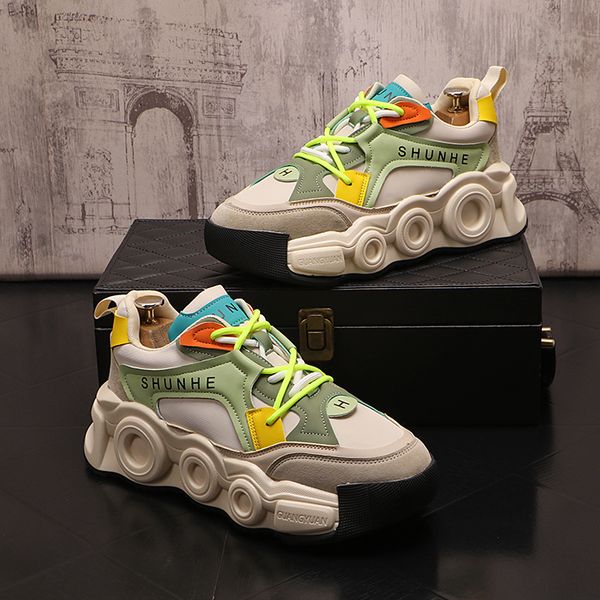 luxury designers dress wedding party shoes spring fashion breathable sports casual sneakers comfortable round toe thick bottom business walk, Black
luxury designers dress wedding party shoes spring fashion breathable sports casual sneakers comfortable round toe thick bottom business walk, Black