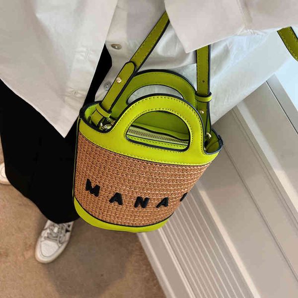 70% off bags portable women's bag sling single shoulder straw woven pu splicing bucket embroidered letter purple cross batch purses
70% off bags portable women's bag sling single shoulder straw woven pu splicing bucket embroidered letter purple cross batch purses