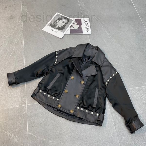women's leather & faux designer autumn and winter 2021 new fashion loose sheepskin leather coat versatile women's jacket i4ys, Black
women's leather & faux designer autumn and winter 2021 new fashion loose sheepskin leather coat versatile women's jacket i4ys, Black