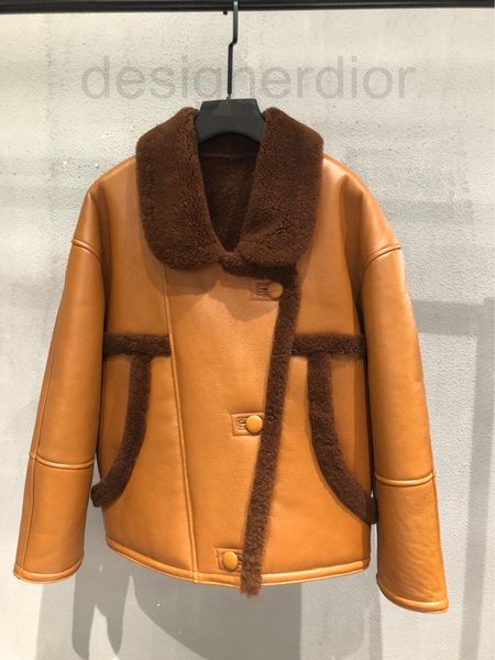 women's jackets designer h family's 2021 haining winter new leather wool fur all-in-one wide version temperament luxurious long sl, Black;brown
women's jackets designer h family's 2021 haining winter new leather wool fur all-in-one wide version temperament luxurious long sl, Black;brown