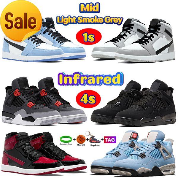 sports boots basketball shoes university blue bred patent unc royal chicago toe mid light smoke grey infrared black cat red 2022 designer 1
sports boots basketball shoes university blue bred patent unc royal chicago toe mid light smoke grey infrared black cat red 2022 designer 1