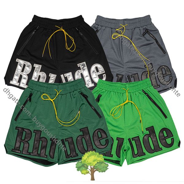 rhude mesh fabric patchwork leather embroidered letter shorts men summer breathable basketball pocket popular sports shorts rd22, White;black
rhude mesh fabric patchwork leather embroidered letter shorts men summer breathable basketball pocket popular sports shorts rd22, White;black
