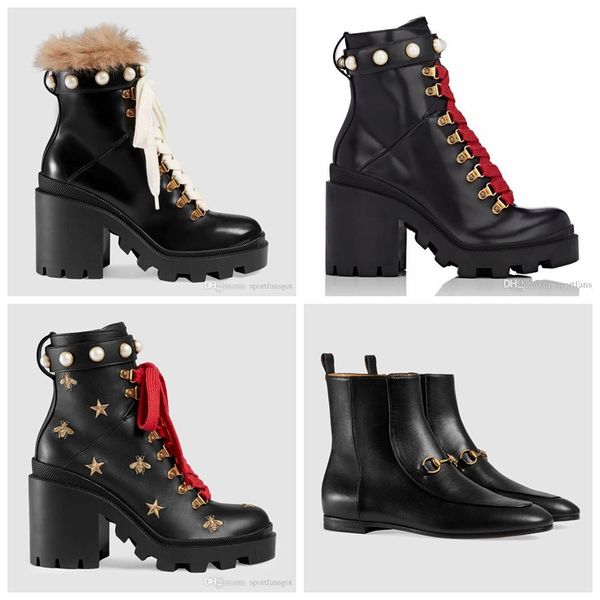 2022 bee boots thick sole leather women's winning platform high heel martin desert boots with designer shoes fashion 3335, Black
2022 bee boots thick sole leather women's winning platform high heel martin desert boots with designer shoes fashion 3335, Black