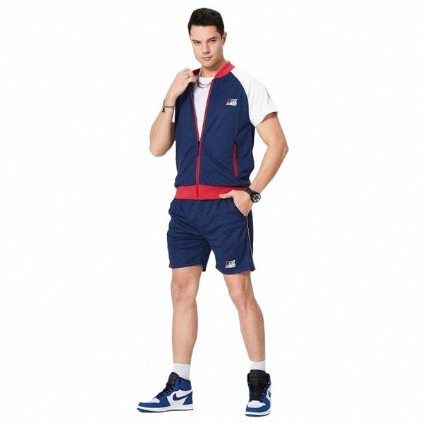 men's tracksuits men's tracksuits summer men's sports suit jogging short sleeve zipper t-shirt waist elastic fitness shorts s, Gray
men's tracksuits men's tracksuits summer men's sports suit jogging short sleeve zipper t-shirt waist elastic fitness shorts s, Gray