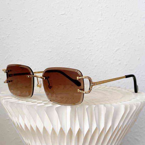 new selling rhinestones sunglasses for men women rimless designer luxury sun glass wire c diamond iced out eyewear, White;black
new selling rhinestones sunglasses for men women rimless designer luxury sun glass wire c diamond iced out eyewear, White;black