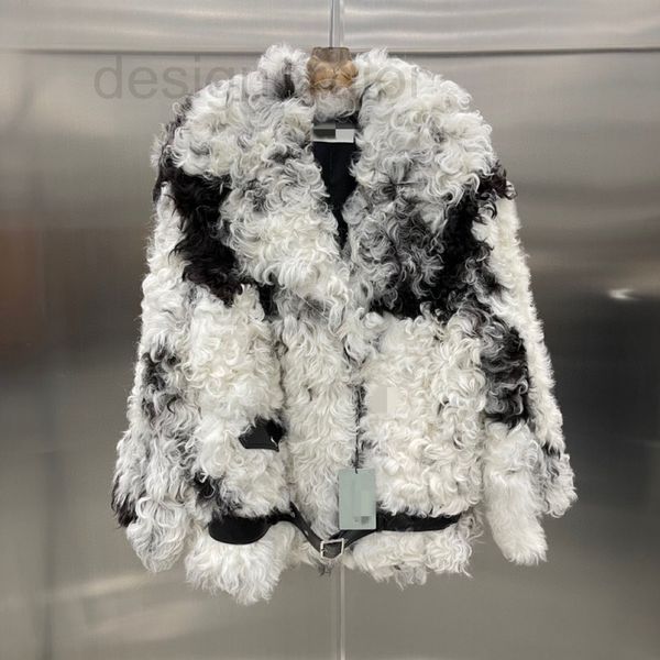 women's jackets designer 2021 winter new tuscan fur integrated leather wool temperament luxurious mid length coat women 1has, Black;brown
women's jackets designer 2021 winter new tuscan fur integrated leather wool temperament luxurious mid length coat women 1has, Black;brown
