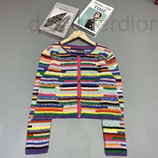 women's sweaters designer 2022 summer women's color stripe crocheted letter micro label round neck single breasted cardigan zl69, White;black
women's sweaters designer 2022 summer women's color stripe crocheted letter micro label round neck single breasted cardigan zl69, White;black