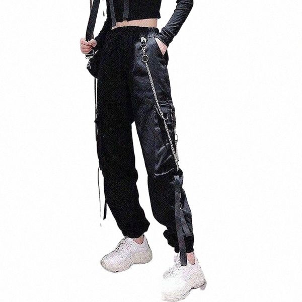 women's pants & capris women's pants & capris women jogges 2021 black high waist korean female casual ribbons with chain cargo jog, Black;white
women's pants & capris women's pants & capris women jogges 2021 black high waist korean female casual ribbons with chain cargo jog, Black;white