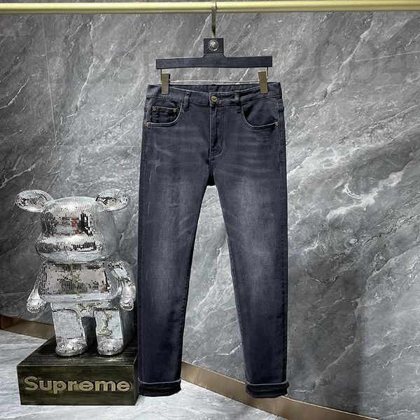 men's jeans designer chao brand casual pants new fashion in early autumn 2022 slim fit small leg jeans men straight ywp7, Blue
men's jeans designer chao brand casual pants new fashion in early autumn 2022 slim fit small leg jeans men straight ywp7, Blue