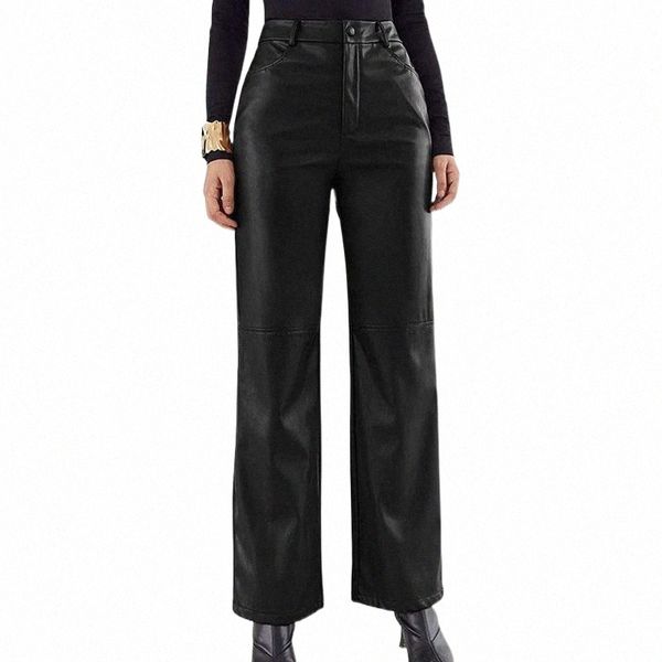 women's pants & capris women's pants & capris women leather high waist straight slimming side pockets solid color casual party fal, Black;white
women's pants & capris women's pants & capris women leather high waist straight slimming side pockets solid color casual party fal, Black;white