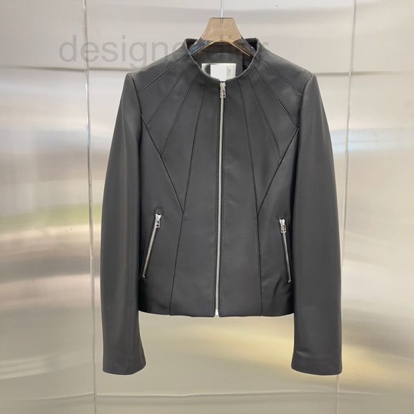 women's leather & faux designer haining's new motorcycle jacket in autumn and winter of 2021 sheepskin leather women's spring, Black
women's leather & faux designer haining's new motorcycle jacket in autumn and winter of 2021 sheepskin leather women's spring, Black