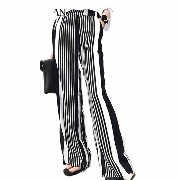 women's pants & capris casual striped loose pants for women full length high waist hit color wide leg female fashion 2021 spring style, Black;white
women's pants & capris casual striped loose pants for women full length high waist hit color wide leg female fashion 2021 spring style, Black;white