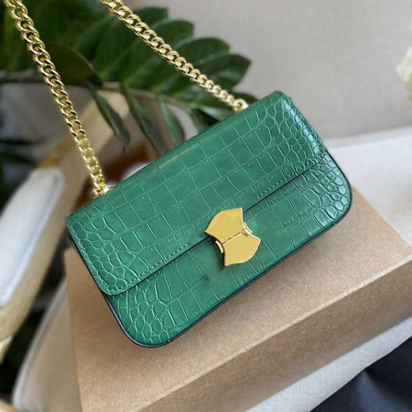 triomphe crocodile grain bag 20x10cm genuine cowhide leather women handbag golden chain shopping bags lady wallet boutique
triomphe crocodile grain bag 20x10cm genuine cowhide leather women handbag golden chain shopping bags lady wallet boutique
