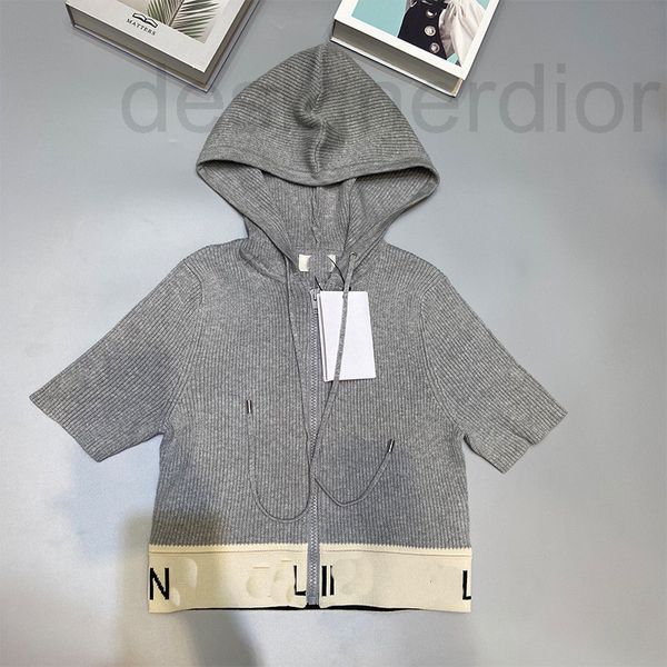 women's sweaters designer ce home knitting gray pit bar letter hooded zipper cardigan short sleeve open waist dress women t2022 new pro, White;black
women's sweaters designer ce home knitting gray pit bar letter hooded zipper cardigan short sleeve open waist dress women t2022 new pro, White;black