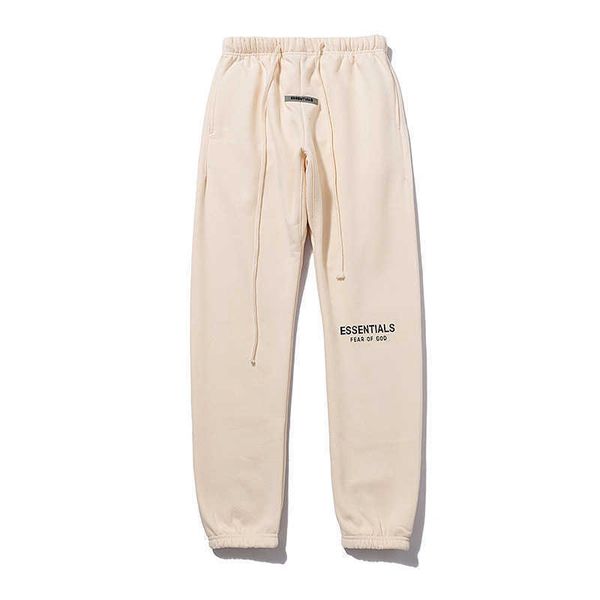 men's pants and women's high street brand ess double line reflective bunches plush leisure sports quality gin3khxt 4 m0vc, Black 
men's pants and women's high street brand ess double line reflective bunches plush leisure sports quality gin3khxt 4 m0vc, Black