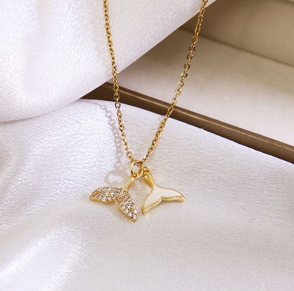 2023 flower trace fishtail necklace female high-end clavicle chain niche personality all-match simple necklace no box, Silver
2023 flower trace fishtail necklace female high-end clavicle chain niche personality all-match simple necklace no box, Silver