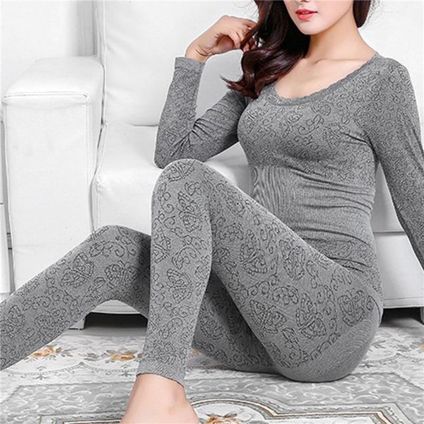 2pcs autumn winter women underwear pajama sets thermal solid print seamless long, Black;pink
2pcs autumn winter women underwear pajama sets thermal solid print seamless long, Black;pink