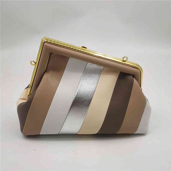 bags spring summer clamp rainbow clutch handbag joiniting colorful shoulder bag detachable long strap metallic cross body purses
bags spring summer clamp rainbow clutch handbag joiniting colorful shoulder bag detachable long strap metallic cross body purses