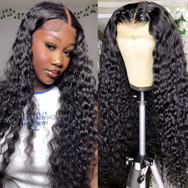 10a human hair wigs loose deep curly wigs 13x4 hd lace front wigs body straight brazilian hair water peruvian indian, Black;brown 
10a human hair wigs loose deep curly wigs 13x4 hd lace front wigs body straight brazilian hair water peruvian indian, Black;brown