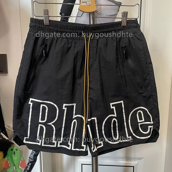 high street reflective rhude shorts capsule zipper mesh baggy basketball drawstring shorts, White;black
high street reflective rhude shorts capsule zipper mesh baggy basketball drawstring shorts, White;black