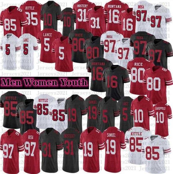 mens jersey football 5 trey lance 85 george kittle 10 jimmy garoppolo 97 nick bosa jerseys 19 deebo samuel 80 jerry rice 16 joe montana stit
mens jersey football 5 trey lance 85 george kittle 10 jimmy garoppolo 97 nick bosa jerseys 19 deebo samuel 80 jerry rice 16 joe montana stit
