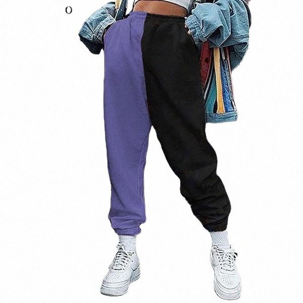 women's pants & capris women's pants & capris 2021 elastic waist color patchwork fashion casual harem for woman streetwear loose s, Black;white
women's pants & capris women's pants & capris 2021 elastic waist color patchwork fashion casual harem for woman streetwear loose s, Black;white