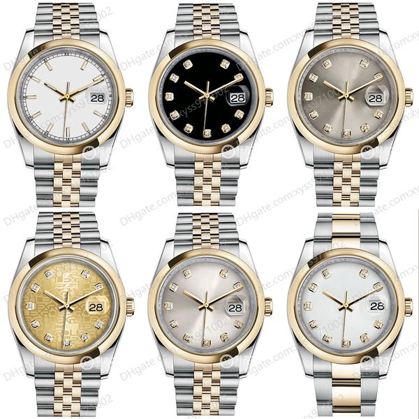 watch 2813 automatic mechanical 116203 gray watch 36mm diamond dial sapphire glass ladies silver watches stainless steel gold strap foldover, Slivery;brown
watch 2813 automatic mechanical 116203 gray watch 36mm diamond dial sapphire glass ladies silver watches stainless steel gold strap foldover, Slivery;brown