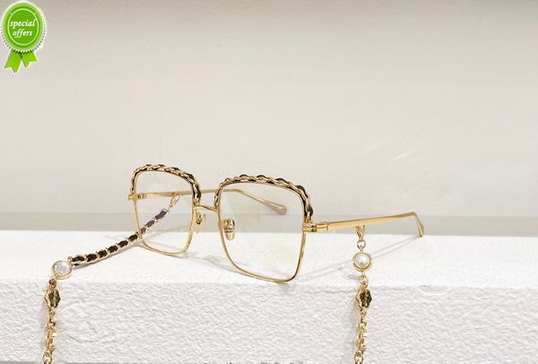 designer brand sunglasses optical glass 2206o for man and women 2206 sunglass style beautiful detail with chain camellias decorative square, White;black
designer brand sunglasses optical glass 2206o for man and women 2206 sunglass style beautiful detail with chain camellias decorative square, White;black