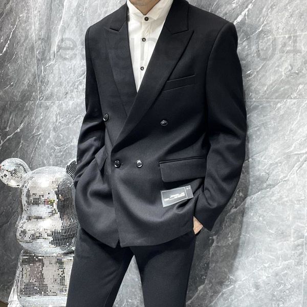 men's suits & blazers designer fashion brand casual suit men's new autumn and winter 2022 double row button three-dimensional embo, White;black
men's suits & blazers designer fashion brand casual suit men's new autumn and winter 2022 double row button three-dimensional embo, White;black