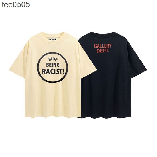 correct version of meichao tee galery dept street slogan letter print loose men's and women's short sleeve t-shirt, White;black
correct version of meichao tee galery dept street slogan letter print loose men's and women's short sleeve t-shirt, White;black