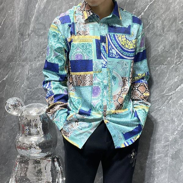 men's casual shirts designer fashion brand men's casual large shirt 2022 spring and autumn new medusa printed loose long sleeve sh, White;black
men's casual shirts designer fashion brand men's casual large shirt 2022 spring and autumn new medusa printed loose long sleeve sh, White;black