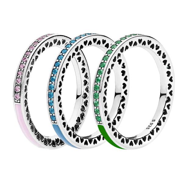 pink blue green enamel band rings women girls 925 sterling silver wedding jewelry for pandora colorful cz diamond love ring set with origina, Slivery;golden
pink blue green enamel band rings women girls 925 sterling silver wedding jewelry for pandora colorful cz diamond love ring set with origina, Slivery;golden
