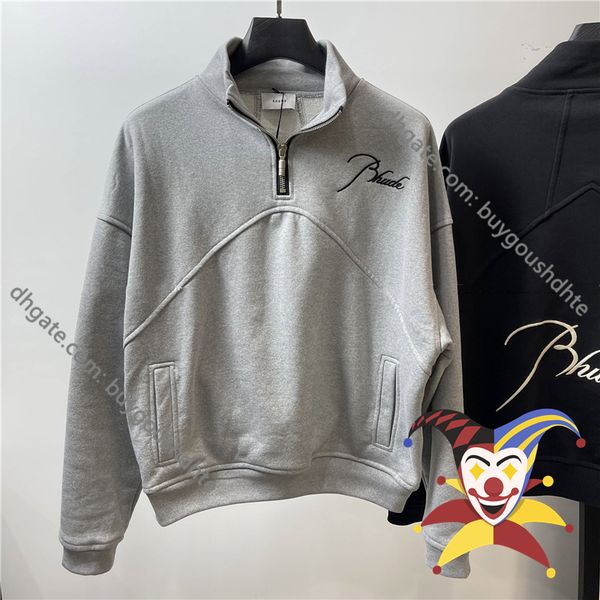 embroidered rhude hoodie men women 1 1 patchwork turtleneck zip hooded rhude sweatshirts vintage pulloversre11, Black
embroidered rhude hoodie men women 1 1 patchwork turtleneck zip hooded rhude sweatshirts vintage pulloversre11, Black