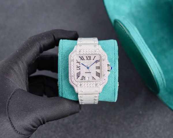 2023men's prong set hip hop diamond watches latest stainless steel fully automatic mechanical sports watchesx4ye, Silver
2023men's prong set hip hop diamond watches latest stainless steel fully automatic mechanical sports watchesx4ye, Silver