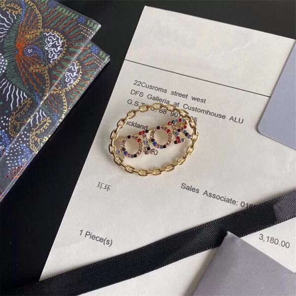 designer letter european and american brooch colorful gems fashion luxury gold brooch wedding men womens jewelry with box, Gray
designer letter european and american brooch colorful gems fashion luxury gold brooch wedding men womens jewelry with box, Gray